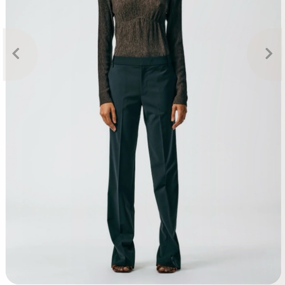 Tibi Tropical Wool Elfie Trouser - Picture 1 of 6